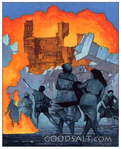 Lot’s Family Flees Sodom