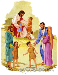 Disciples Send Children Away