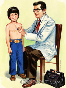 Doctor Examining Boy