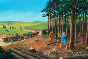 Elisha - Building the School of the Prophets