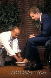 Servant Leadership Foot Washing