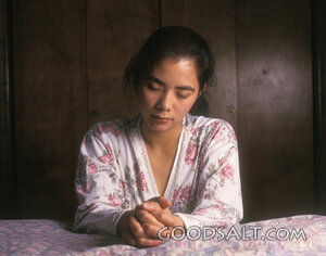 Woman in Private Prayer