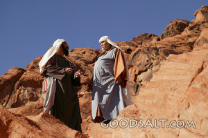 Mary and Joseph on the Road to Bethlehem
