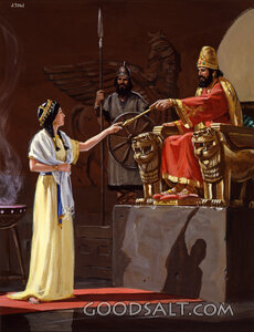 Esther Approaches the King