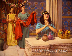 Esther Prepares to Go to the King