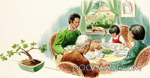 Family at Table