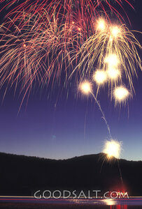 Fireworks over the Lake