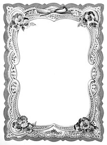 Flower Frame Design