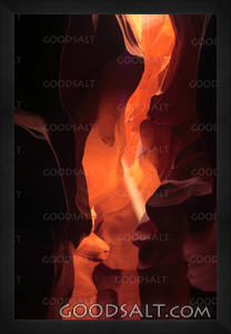 ARIZONA. Page. Antelope Canyon walls illuminated by midday s