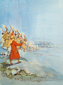 Gideon Attacking the Midianites