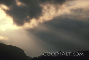 Light Breaking Through the Storm