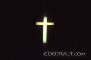 Radiant Cross in Darkness