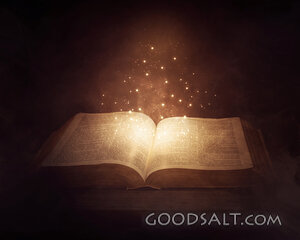 Glowing Bible