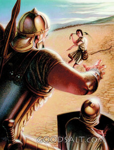 God Helped David Defeat Goliath