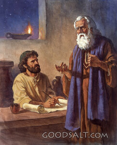 God Told Jeremiah What to Write and Jeremiah Dictated It to 