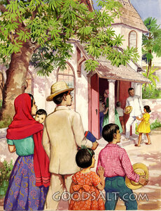 Going to Church in Philippines