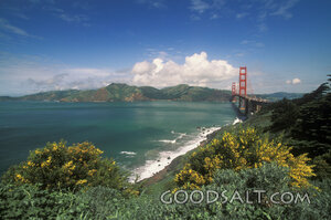 Golden Gate Over the Bay
