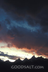 Grand Tetons at Sunset