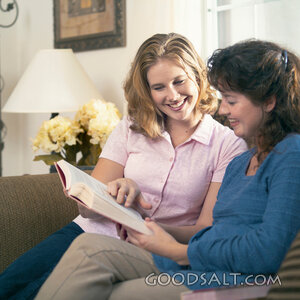 Women Sharing Scripture at Home