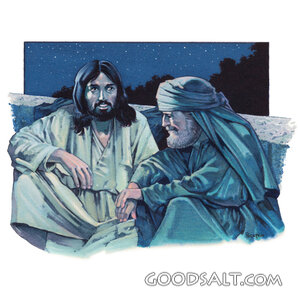 Nicodemus Comes to Jesus by Night