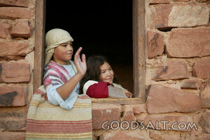 Israelite Children at the Window