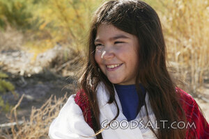 Joyful Israelite Child in the Wilderness