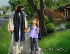 He Leads Me