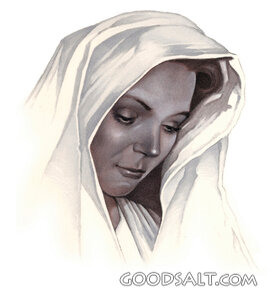 Mary in Quiet Contemplation
