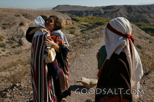 Greeting in the Judean Wilderness