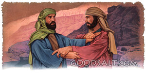 Jacob and Esau Reconciled