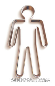 Human Shaped Cookie Cutter