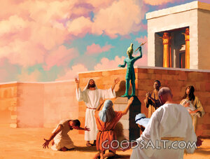 Idolatry at the Temple