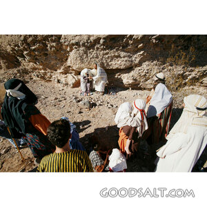 Jesus Blesses the Kneeling Supplicant