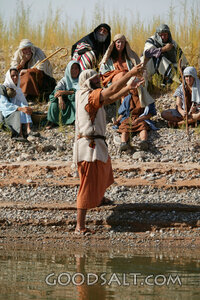 John the Baptist Preaching at the Jordan