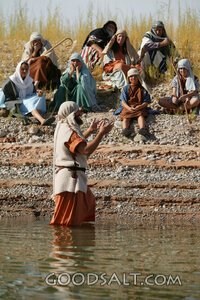 John the Baptist Preaching at the Jordan