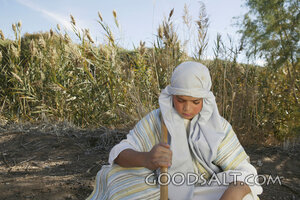 Young Israelite with a Shepherd Staff