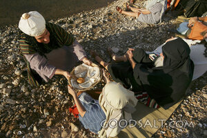 Loaves and Fish Shared on the Shore