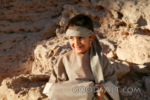 Isrealite Child in Desert