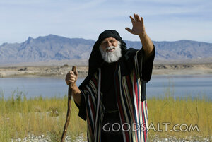 Isrealite Man Waving