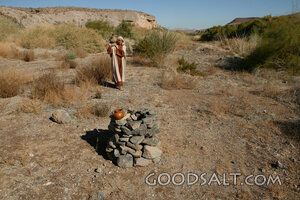 Isrealite Woman Walking to Well