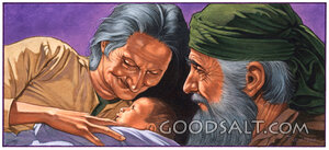 Abraham and Sarah Welcome Isaac