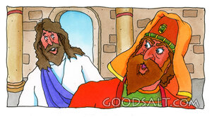 Jesus Accused of Blasphemy