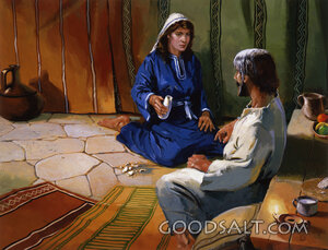 Jesus and a Caring Friend