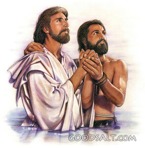 Jesus and John the Baptist