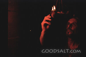 Jesus and Oil Lamp