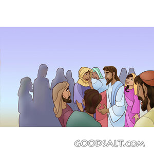 Jesus and the Crowd