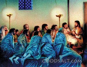 Jesus and the Disciples Shared the Last Supper