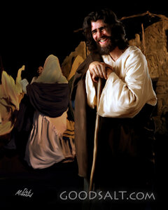 Jesus at a Wedding, Vertical