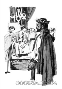 Jesus Before Pilate