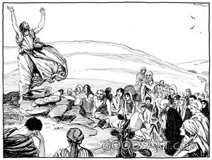 Jesus Blesses the Loaves and Fish